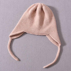 Unisex Wool Hat with Raccoon Fur Pom-Pom | Cozy & Chic