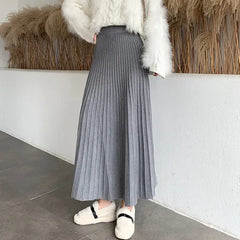 Women's A-Line Knitted Skirt | Stylish - Family Shopolf