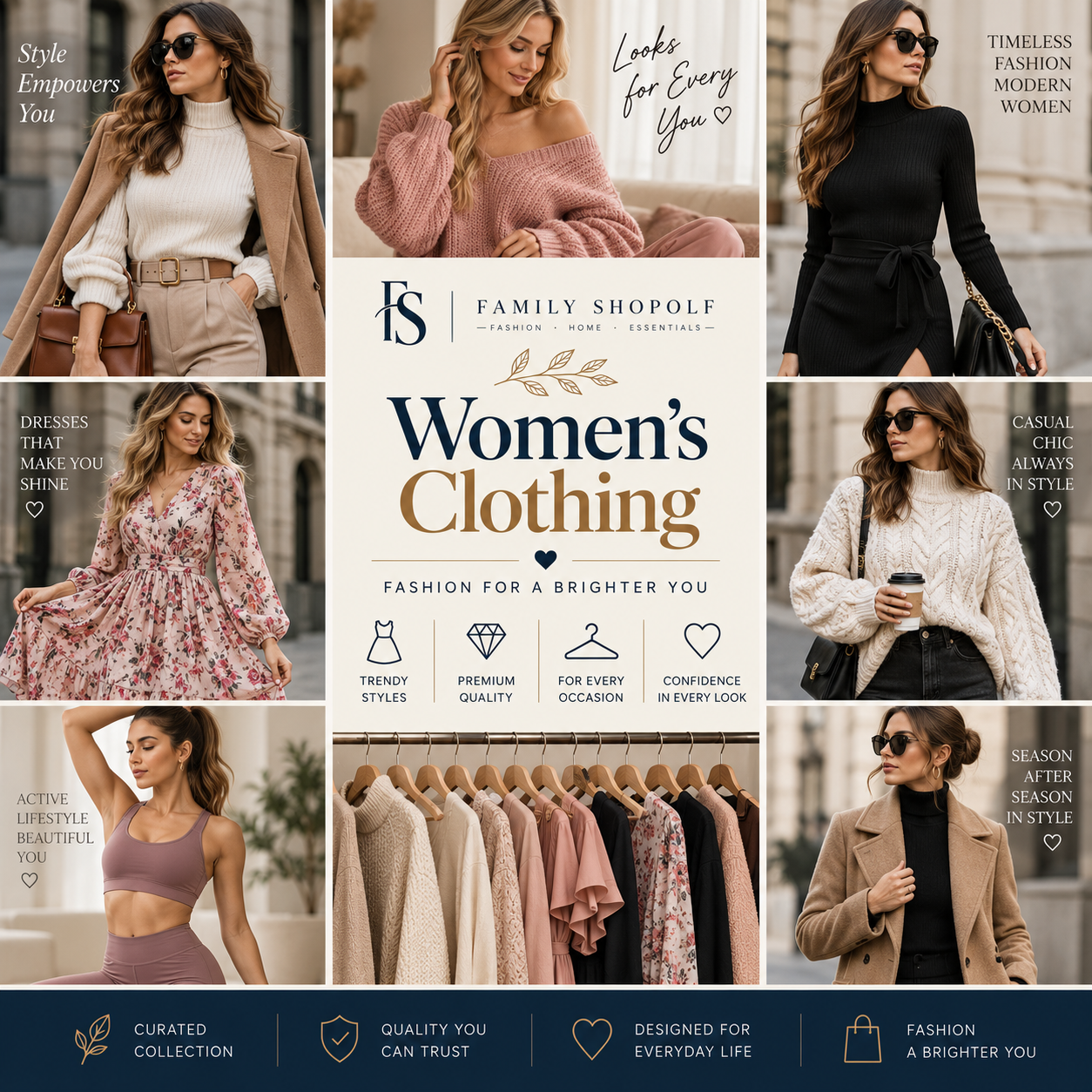 Clothes and footwear for parents