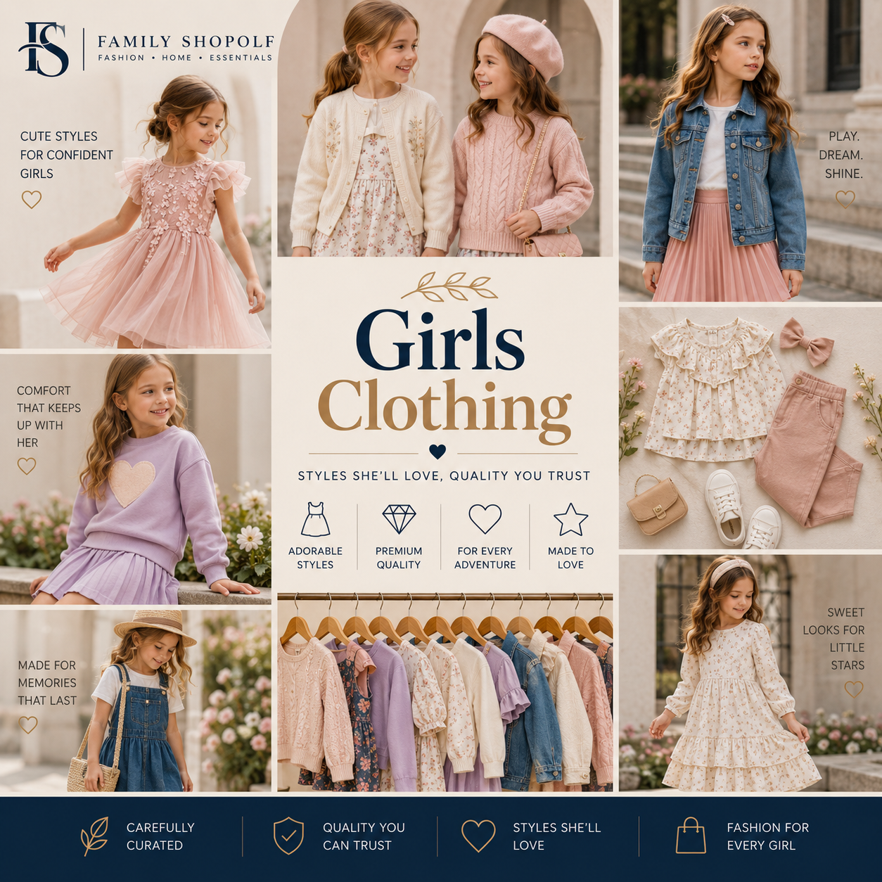 Girls Clothing & Footwear