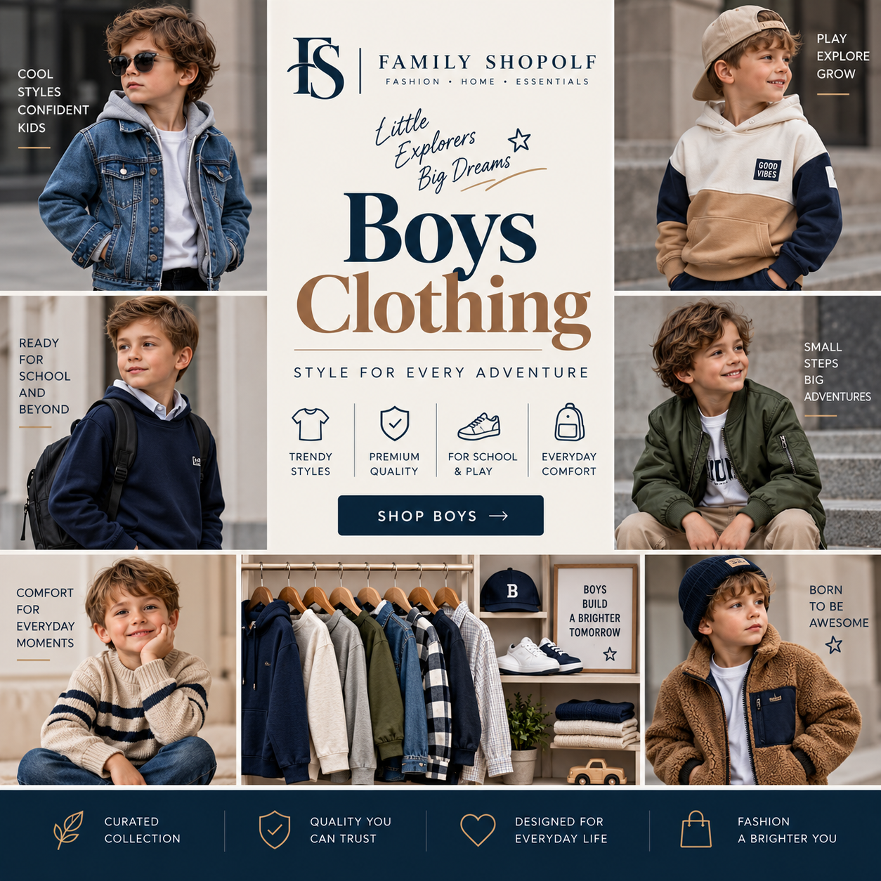 Boys Clothing & Footwear