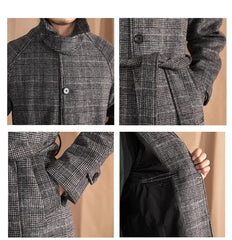 Men's Wool Coat Family Shopolf