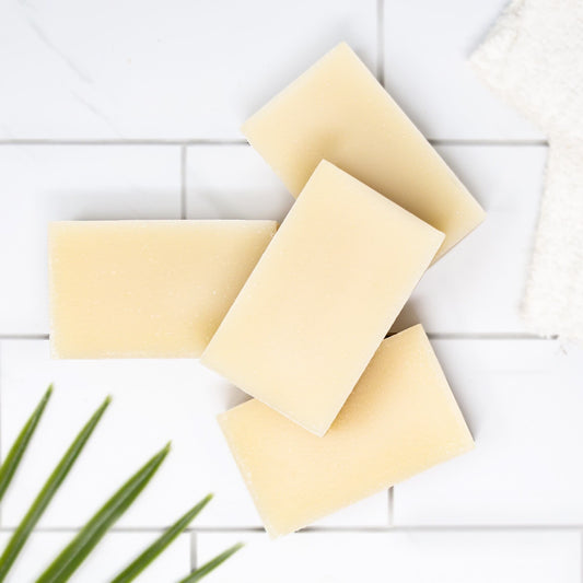 Naturally Unscented SENSITIVE Skin Soap Bar Poofy Organics