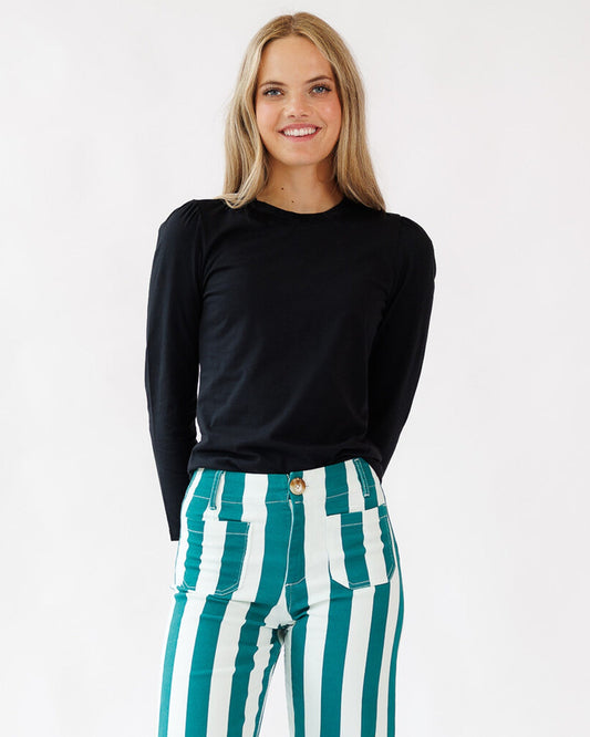 Perfect 3/4 Sleeve Tee Downeast