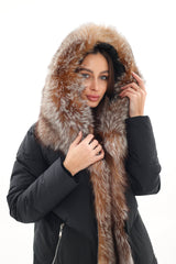 Genuine Silver Fox Fur Down Insulated Parka Alaska® Outerwear Company
