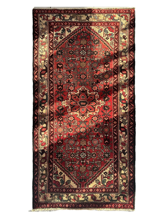 Vintage Persian Hamadan Rug 3’7” x 6’8” Rugistan