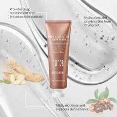 EELHOE Collagen Peel and Tear Facial Mask | Hydrate & Firm Your Skin