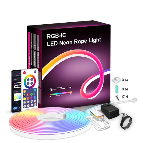 WIFI Intelligent Silicone LED Neon Light Band | RGB Phantom Lighting