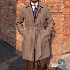 Wool Slim Fit Mid Length Coat Family Shopolf