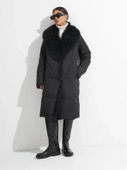Genuine Lama Fur Premium Down Coat Alaska® Outerwear Company