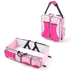 Portable Baby Bed | Folding Mommy Bag | Travel Essential