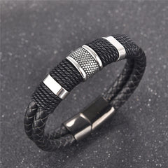 Braided Leather Bracelet