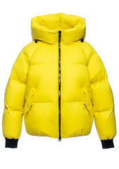 Gisela Premium Hooded Down Puffer Jacket in Yellow Alaska® Outerwear Company