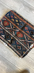1900’s Antique Tribal Shahsavan Caucasian Cradleface - 18" X 16" Rugistan