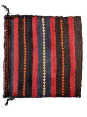 1900s Antique Persian Qashqayi Bag Face - 16" X 17" Rugistan