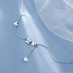 Silver Anklet Family Shopolf