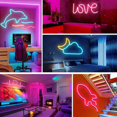 LED Neon Light Strip | Flexible & Waterproof Indoor Lighting