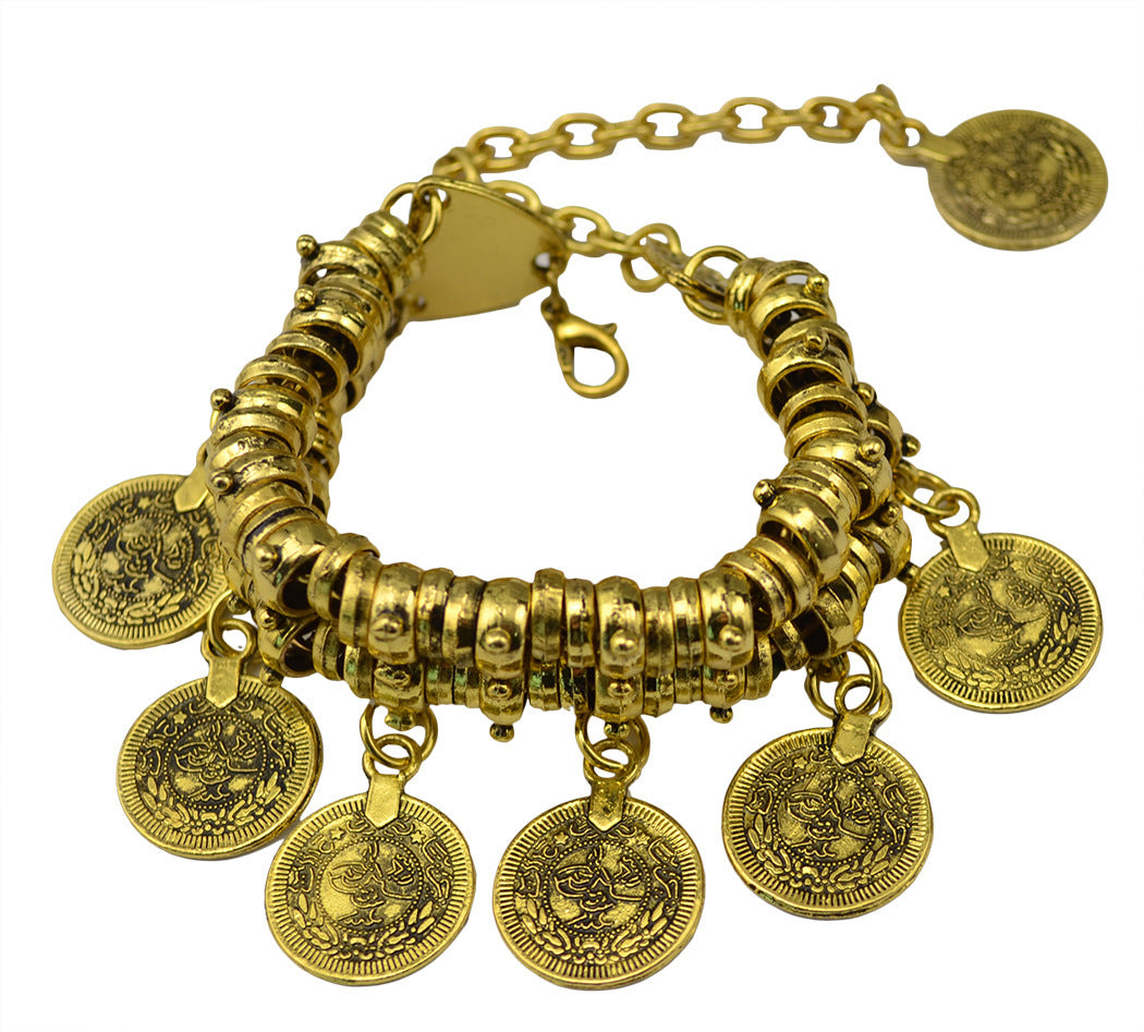 Coin anklet