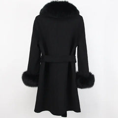 Long Wool Overcoat | Classic Elegance & Warmth