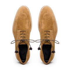26-220-TOB CAMPO Sueded Goatskin Lace Up, Tobacco