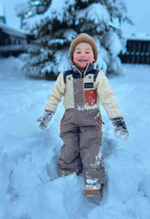 Waterproof Snow bib for youth and toddler Keep the Littles Wild