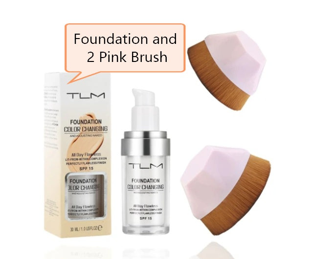Liquid Foundation with SPF 50, Easy correction of skin tone