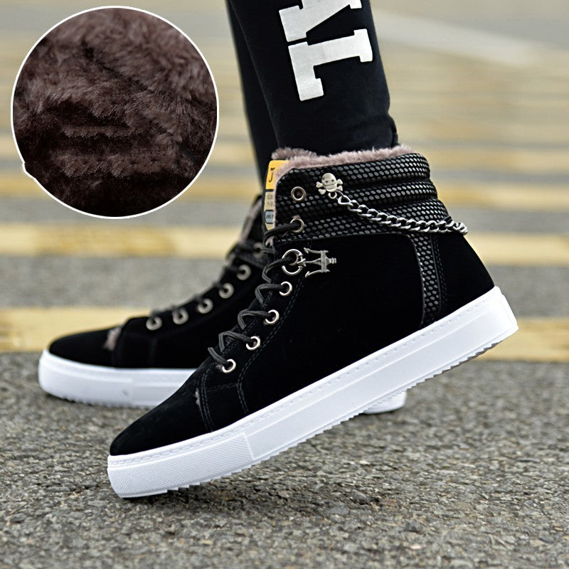 Men's Sneakers with Fleece Lining