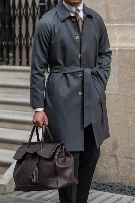 Wool Winter Trench Coat Family Shopolf