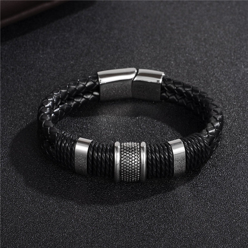 Braided Leather Bracelet