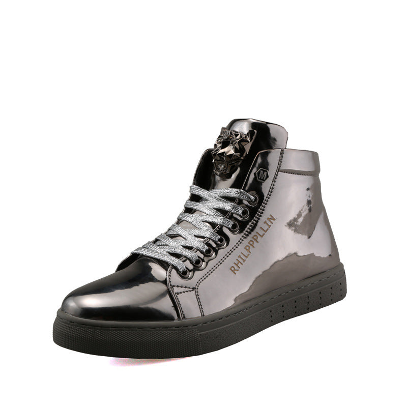 Men's British High-Top Boots