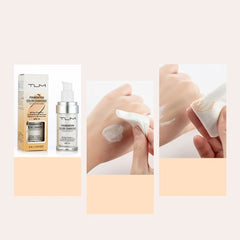 Liquid Foundation with SPF 50, Easy correction of skin tone