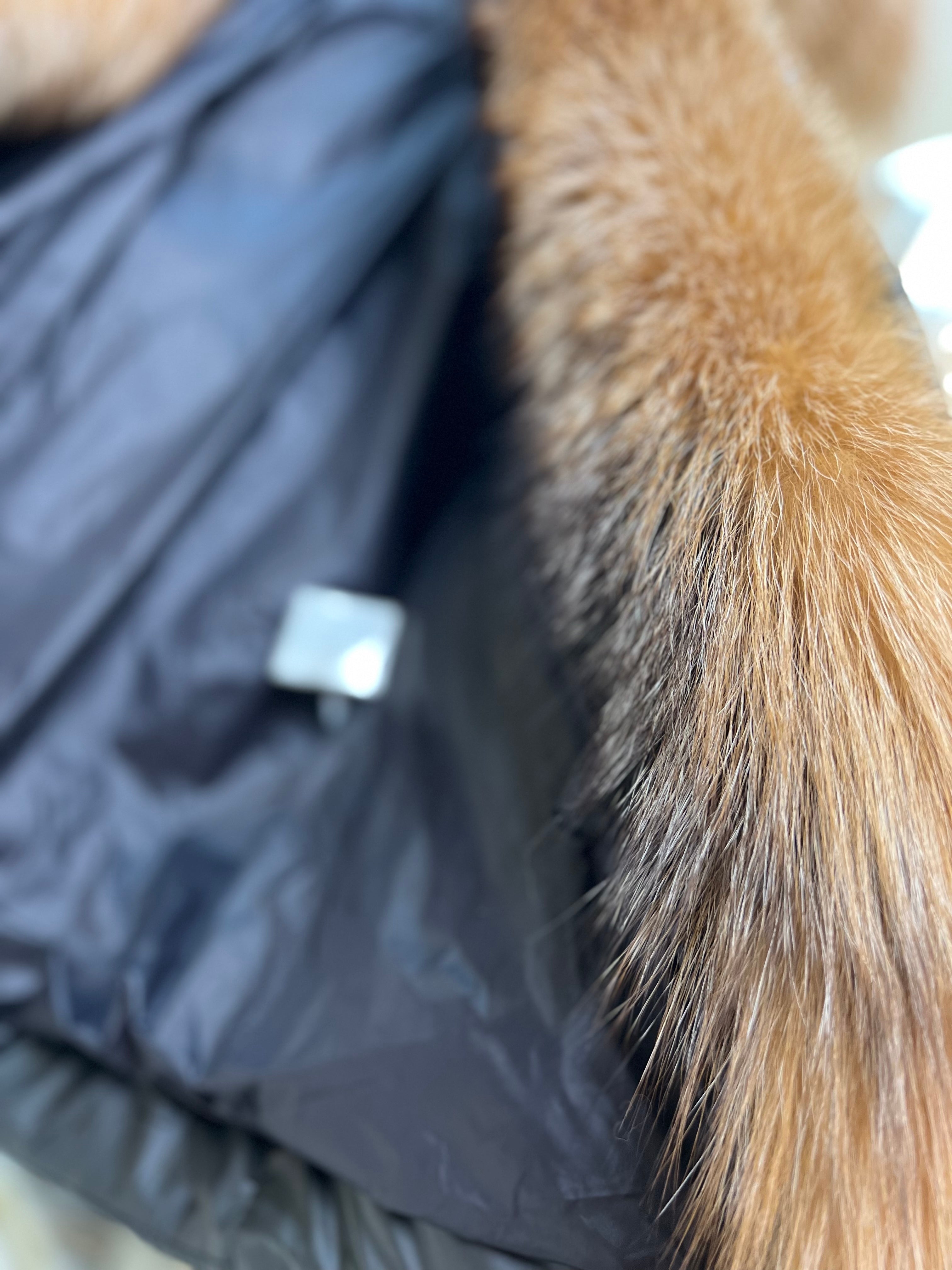 Genuine Silver Fox Fur Down Fill Parka Alaska® Outerwear Company