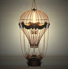Vintage Hot Air Balloon Pendant HomeRoots