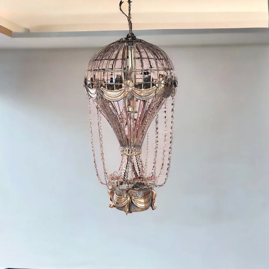Vintage Hot Air Balloon Pendant HomeRoots