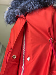 Genuine Silver Fox Fur Rabbit Fur Insulated Parka Alaska® Outerwear Company