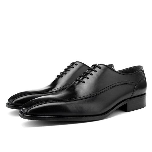 Men's Lace-up Cowhide Shoes