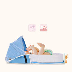 Portable Baby Bed | Travel Bag-Bed for Safe Sleeping