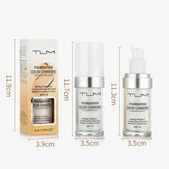 Liquid Foundation with SPF 50, Easy correction of skin tone