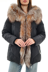 Genuine Silver Fox Fur Down Insulated Parka Alaska® Outerwear Company