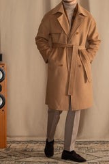 Manteau en laine pour homme