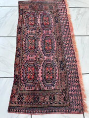 Saryk Turkmen Trapping Torba – 53″ x 25″ Rugistan
