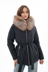 Genuine Silver Fox Fur Down Insulated Parka Alaska® Outerwear Company