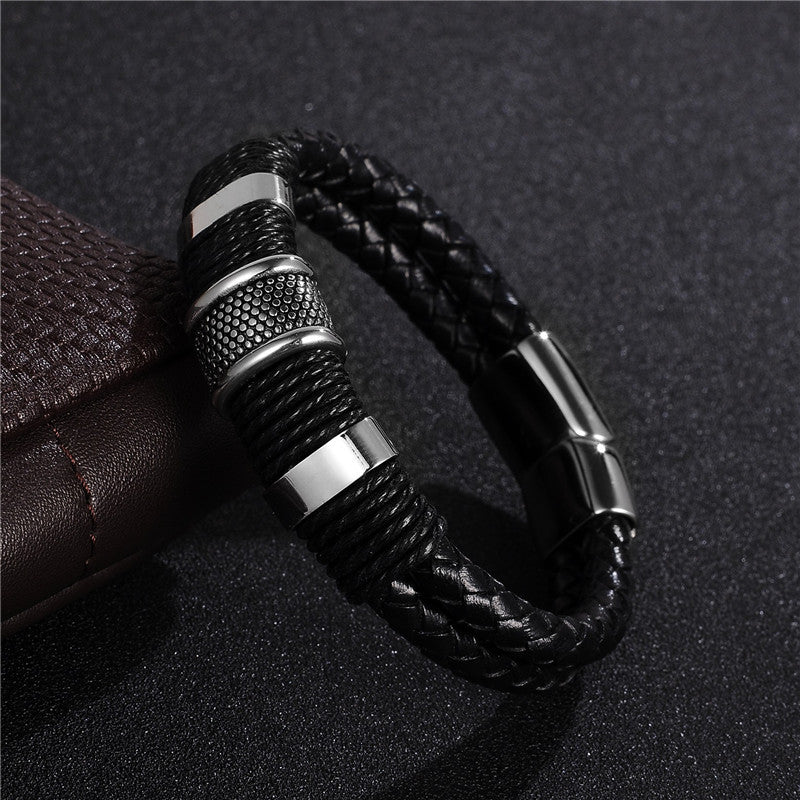 Braided Leather Bracelet