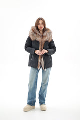 Genuine Silver Fox Fur Down Insulated Parka Alaska® Outerwear Company