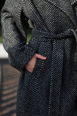 Classic Alpaca Wool Blend Coat