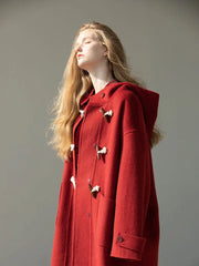 Double Faced Woolen Coat Women Family Shopolf
