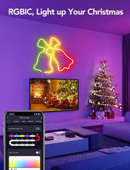 WIFI Intelligent Silicone LED Neon Light Band | RGB Phantom Lighting