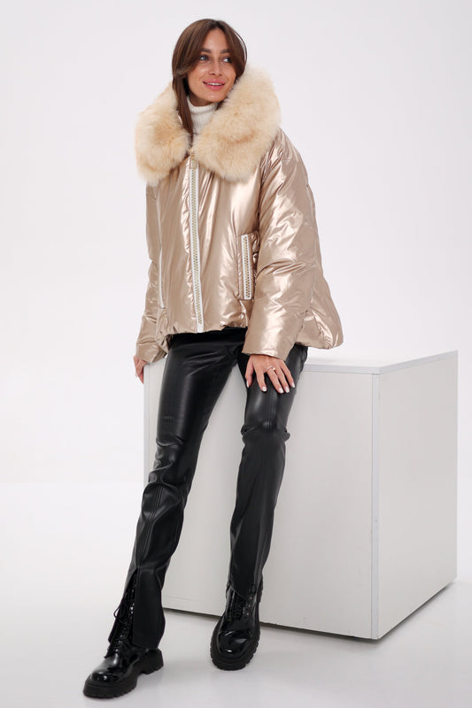 Genuine Polar Fox Down Fill Jacket Alaska® Outerwear Company