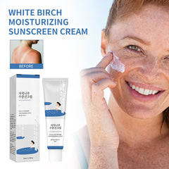 Moisturizing Sunscreen SPF50+ – Achieve Radiant Skin with Round Lab Birch Juice