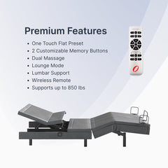 Falcon II Adjustable Bed Frame